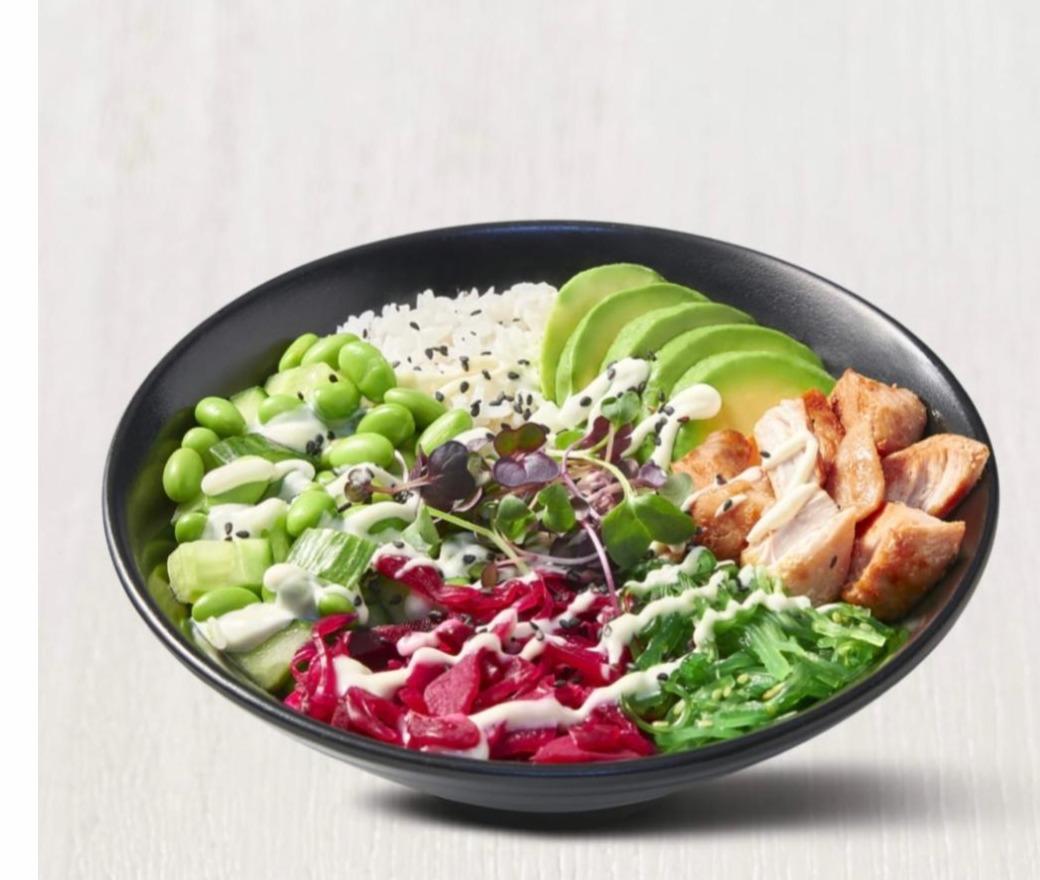 Fotografie - Poke bowl uzené kuře Ugo