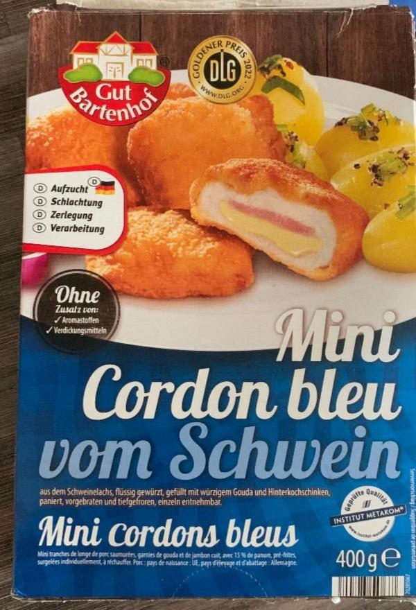 Fotografie - Mini Cordon Bleu vom Schwein Gut Bartenhof