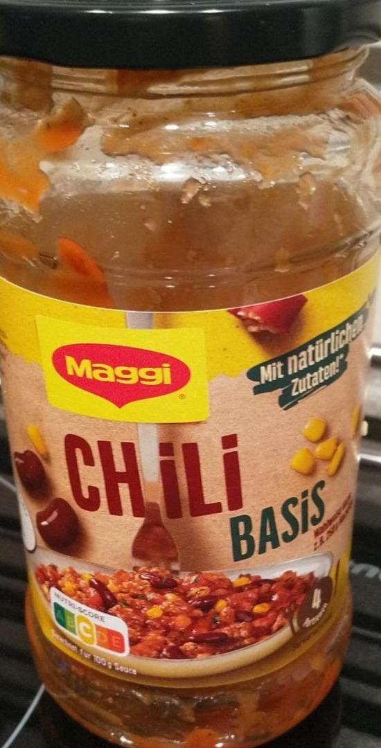 Fotografie - Chili Basis RAJČATOVÁ OMÁČKA S CHILLI A FAZOLEMI Maggi