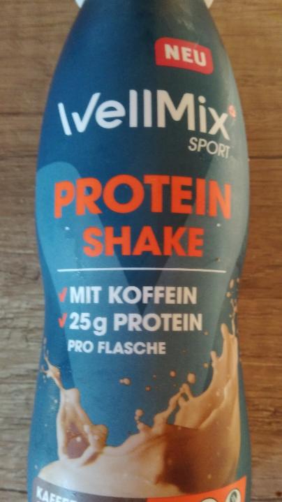 Fotografie - Protein Shake Kaffee WellMix