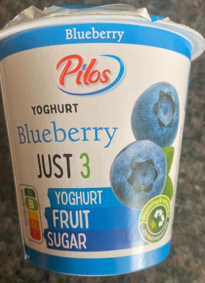 Fotografie - Yoghurt blueberry just 3 Pilos