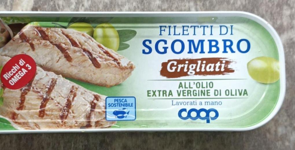 Fotografie - Filetti di Sgombro Grigliati all'olio extra vergine di oliva Coop