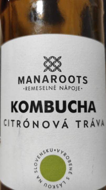 Fotografie - Kombucha citronová tráva Manaroots