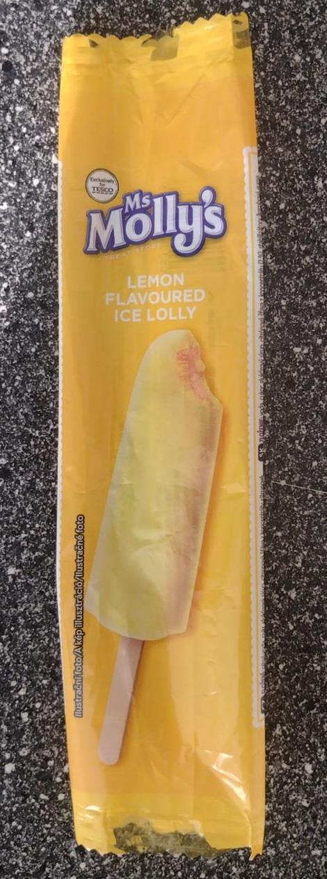 Fotografie - Lemon flavoured ice lolly Ms Molly's