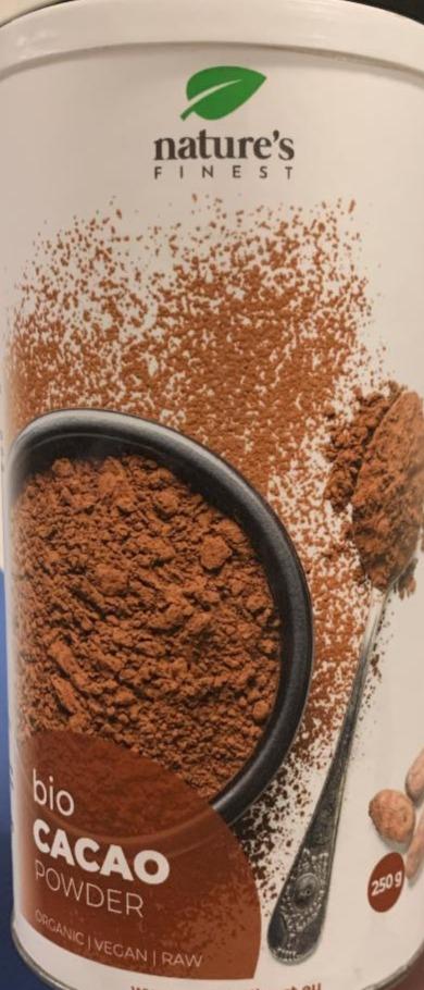 Fotografie - Bio cacao powder natures finest