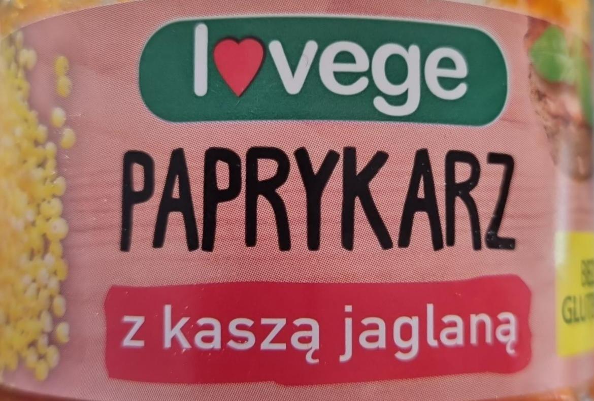 Fotografie - Paprykarz z kaszą jaglaną I love vege