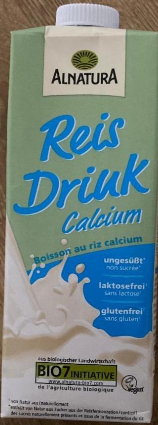 Fotografie - Reisdrink Calcium Alnatura