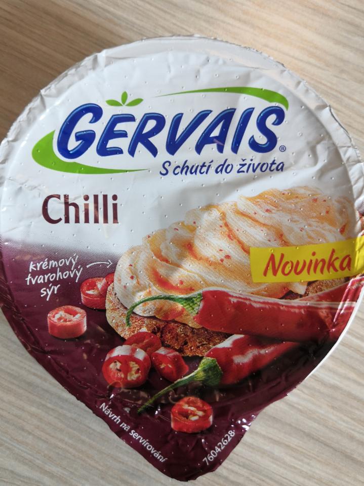 Fotografie - Gervais chilli krémový tvarohový sýr