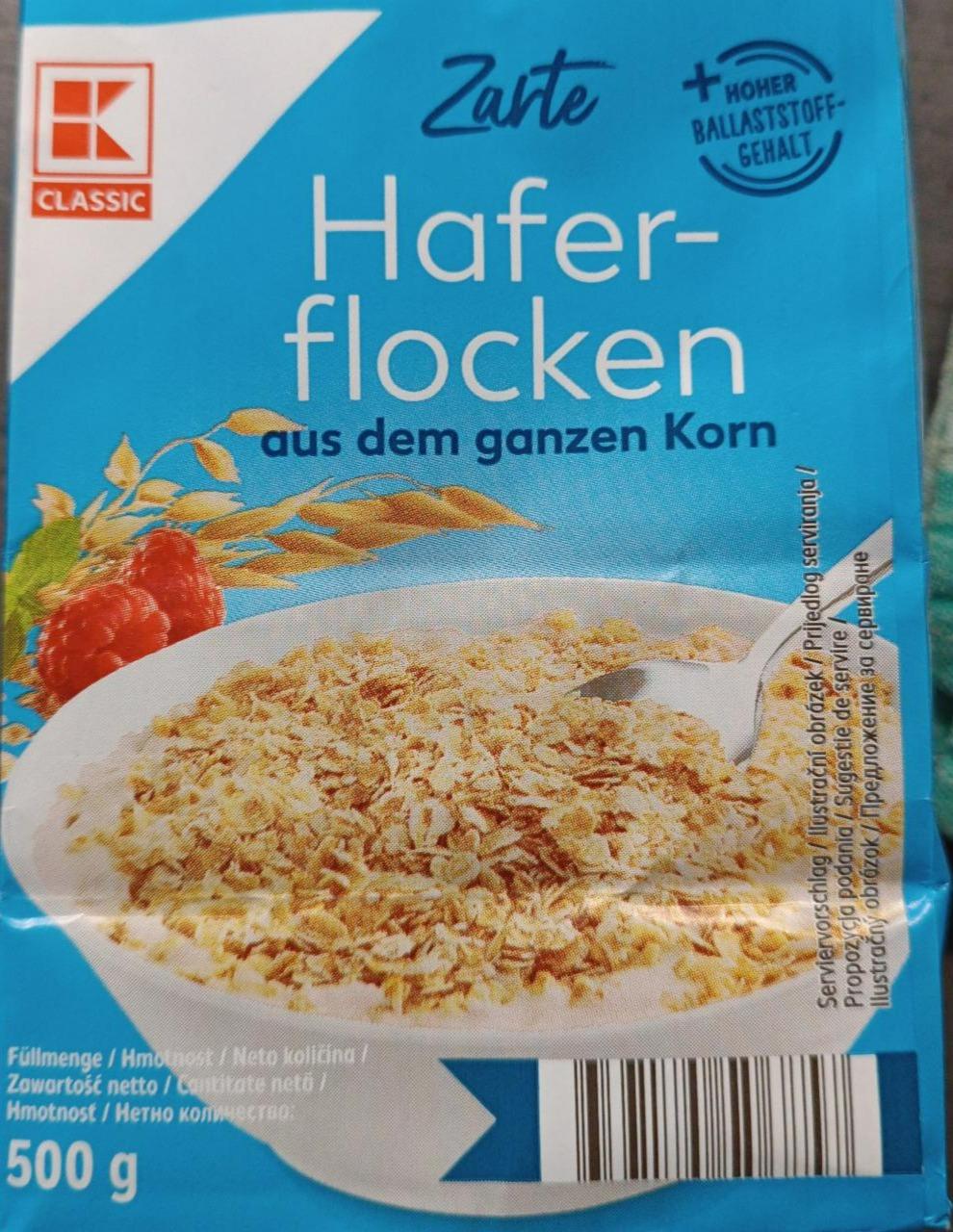 Fotografie - Zarte Haferflocken aus dem ganzen Korn K-Classic