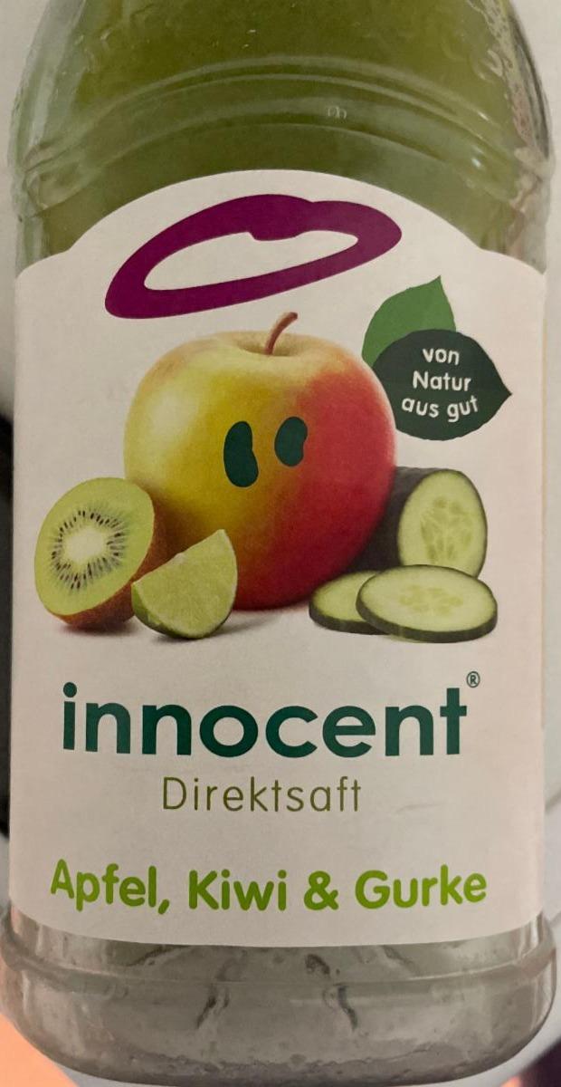 Fotografie - Direktsaft Apfel, Kiwi & Gurke Innocent