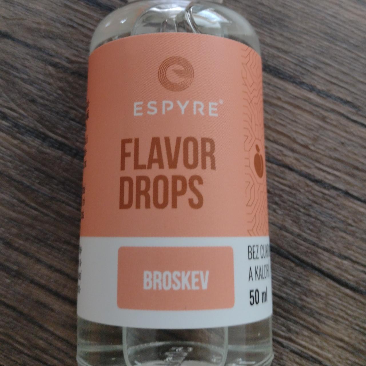 Fotografie - Flavor drops broskev Espyre