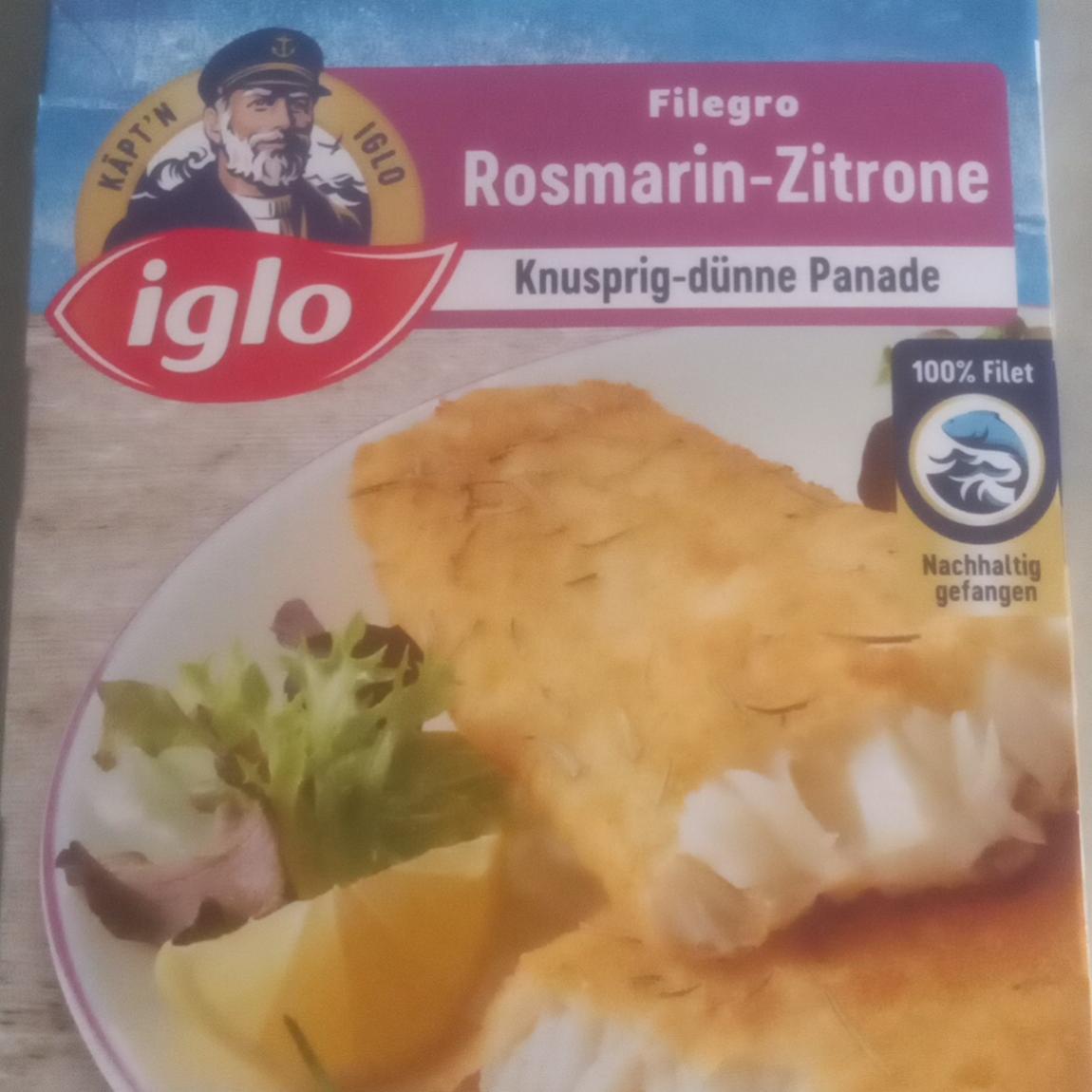 Fotografie - Filegro Rosmarin-Zitrone Iglo