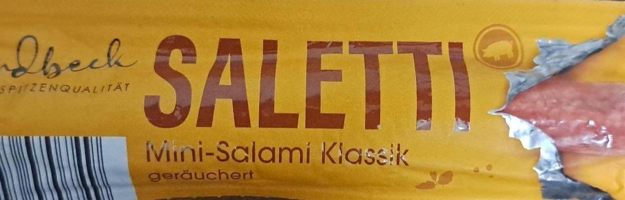 Fotografie - Saletti mini salami klassik Landbeck