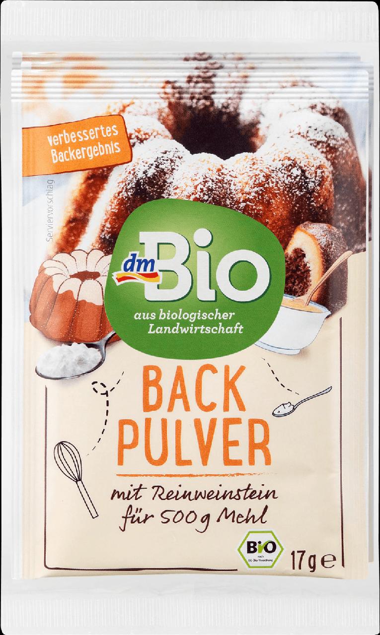 Fotografie - Backpulver mit Reinweinstein dmBio