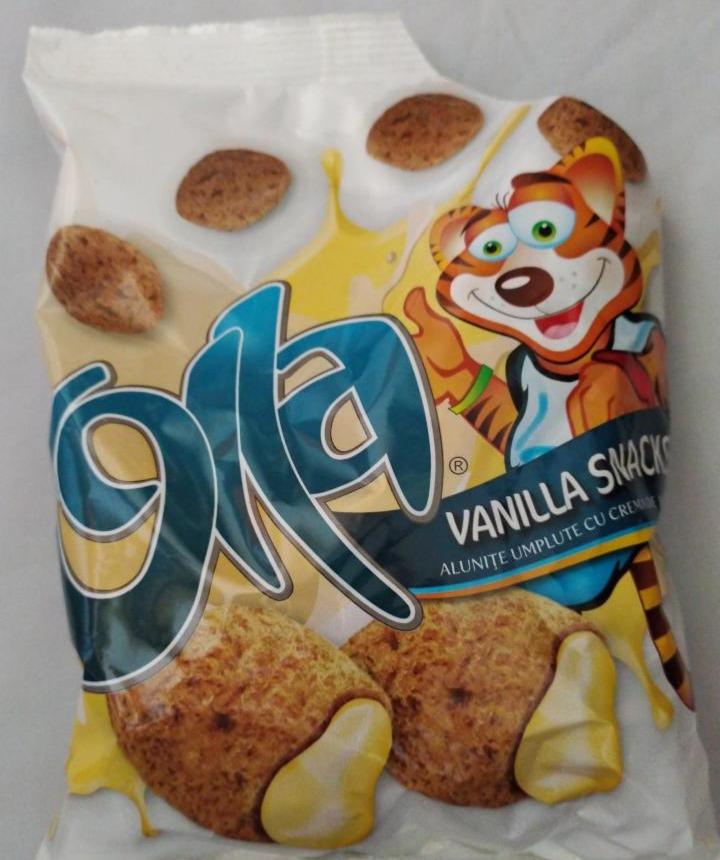 Fotografie - Olla vanilla snack oříšky plněné vanilkovým krémem