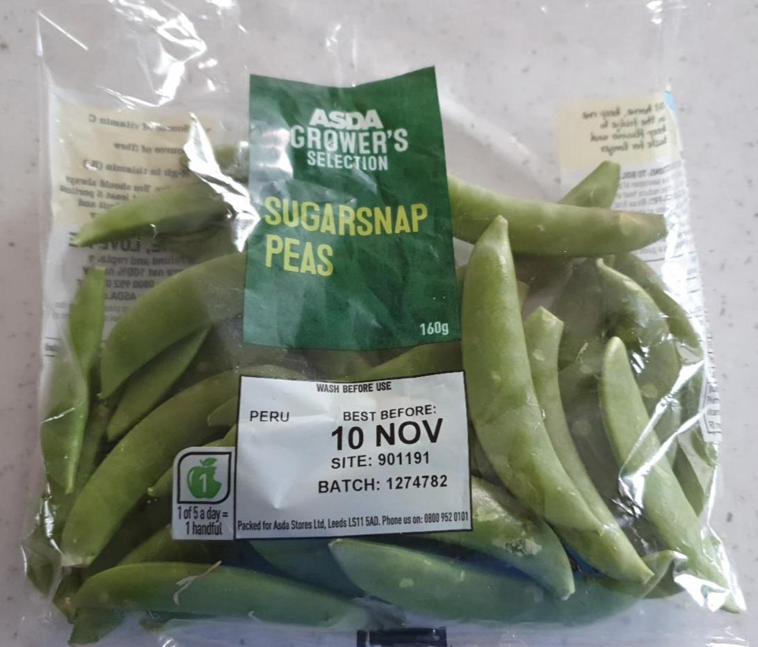 Fotografie - Grower's Selection Sugarsnap Peas Asda