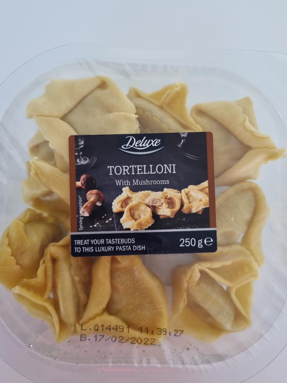 Fotografie - Tortelloni with Mushrooms Deluxe