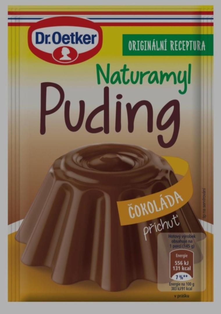 Fotografie - Naturamyl puding kakaový Dr. Oetker