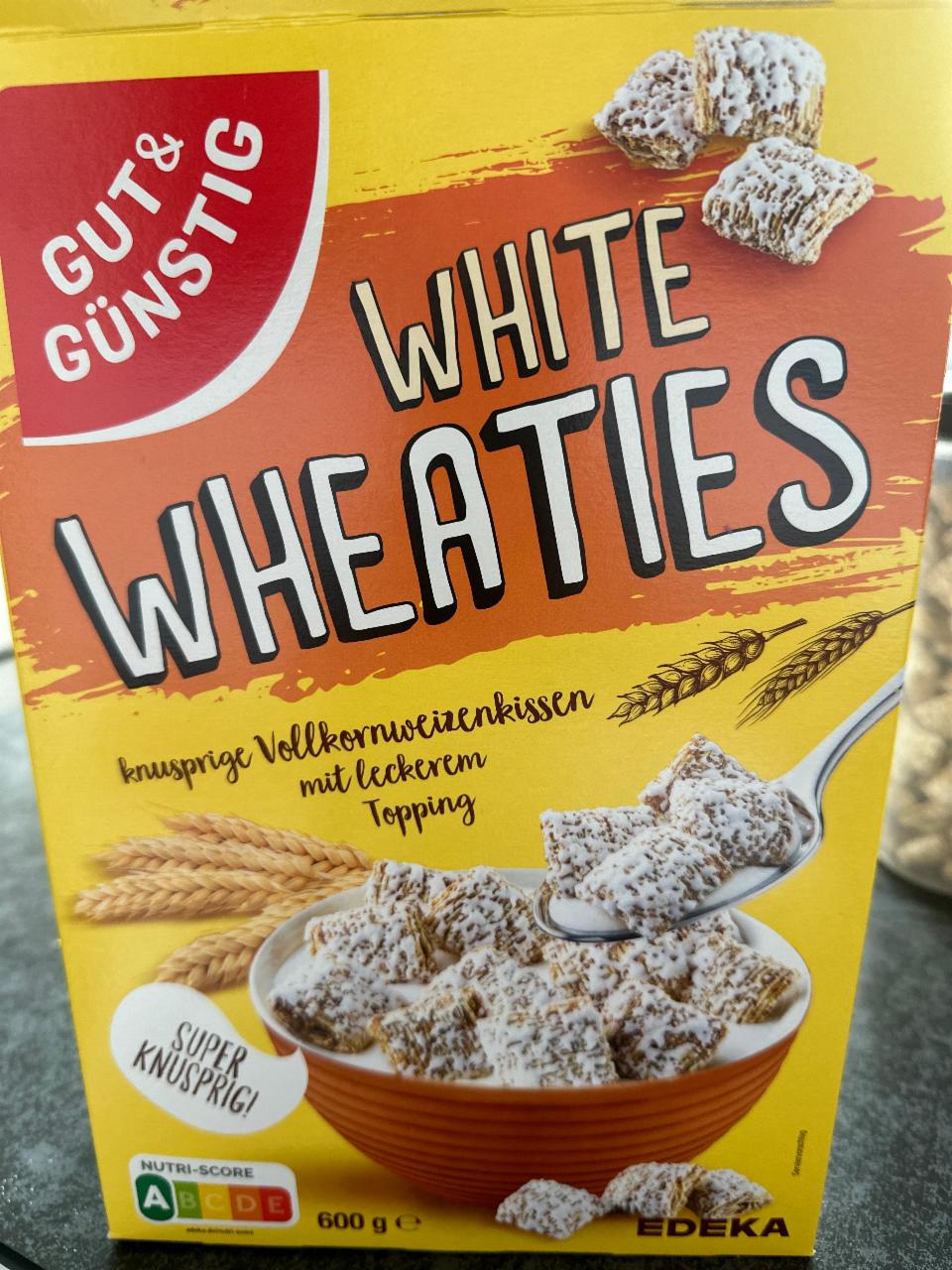 Fotografie - White Wheaties Gut & Günstig