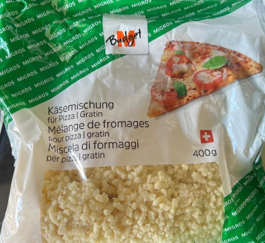 Fotografie - Käsemischung für pizza M-Budget