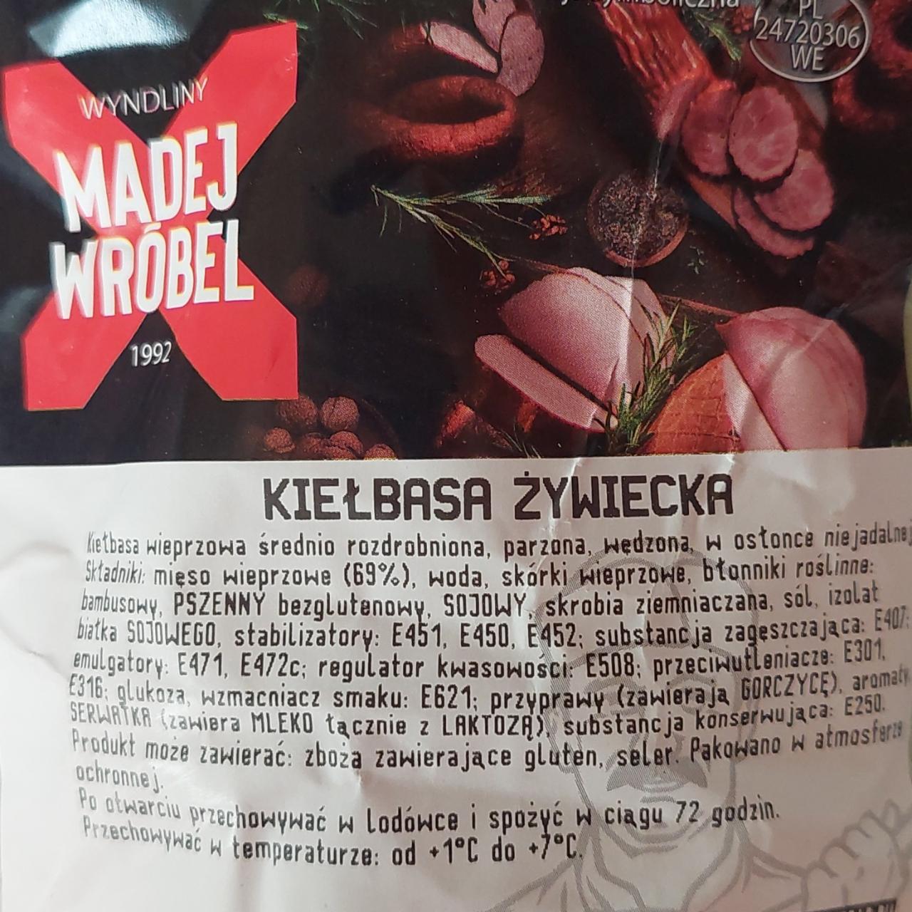 Fotografie - Kiełbasa zywiecka Madej Wróbel