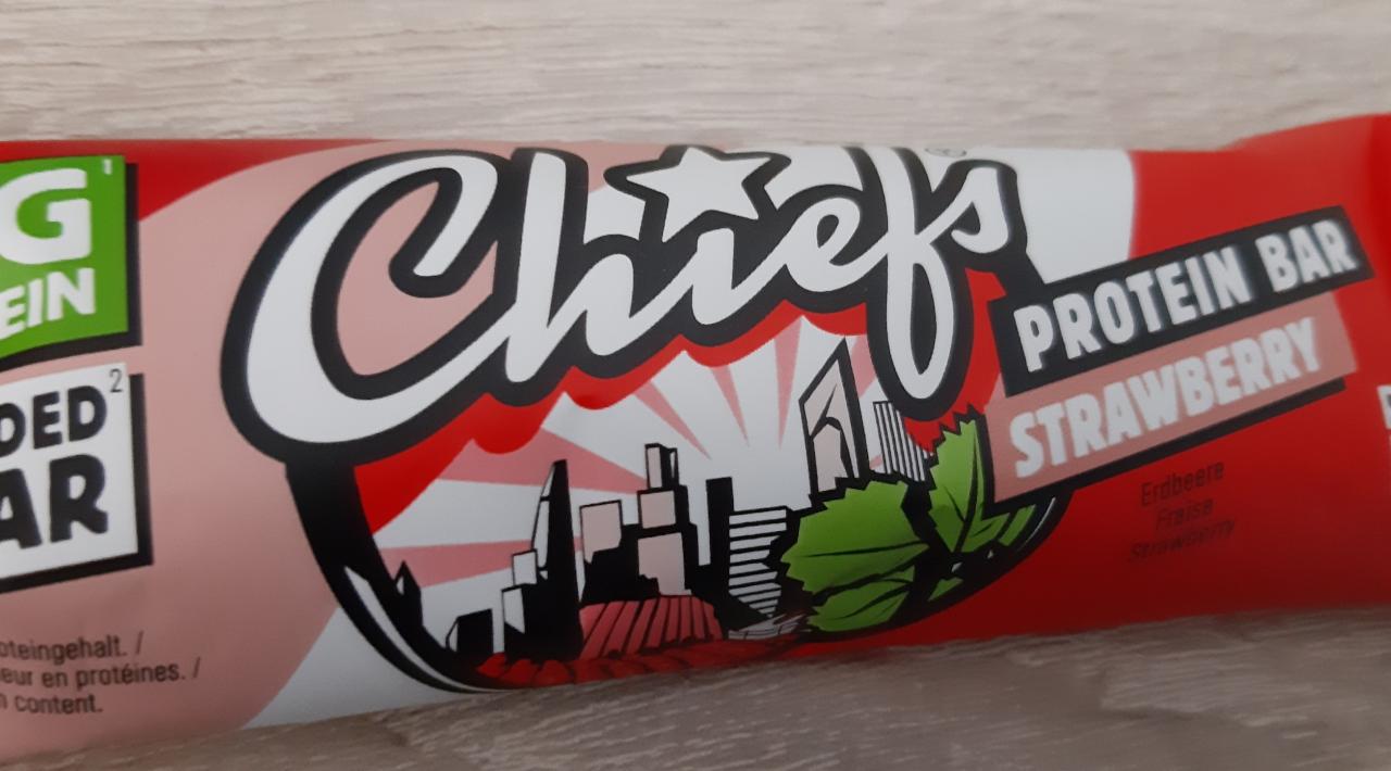 Fotografie - Chiefs protein bar Strawberry