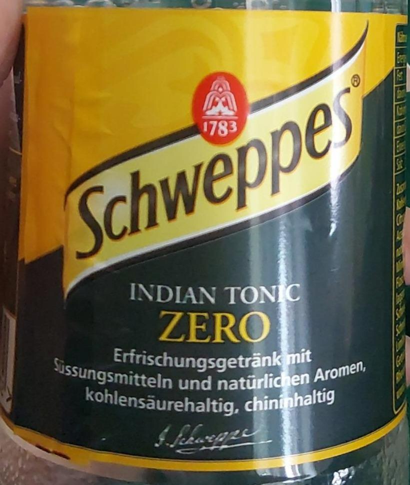 Fotografie - Indian tonic ZERO Schweppes