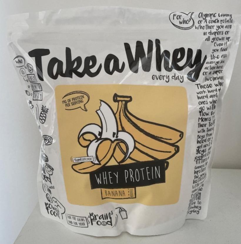 Fotografie - Whey Protein Banana Take a Whey