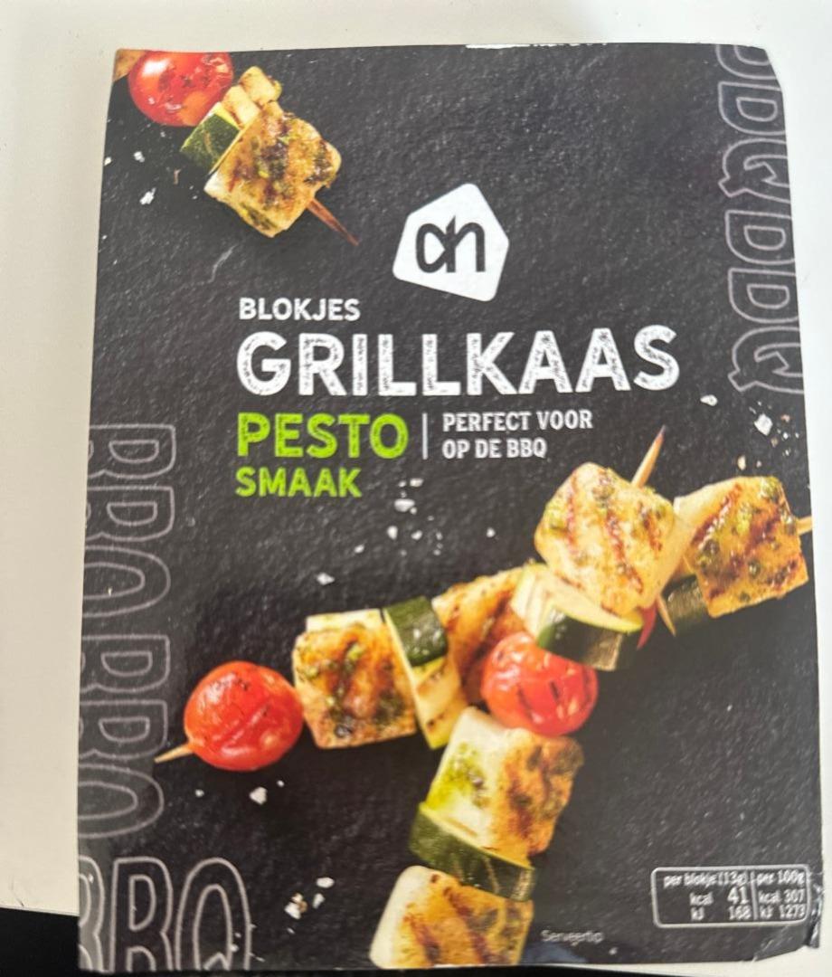 Fotografie - Grillkaas blokjes pesto smaak AH