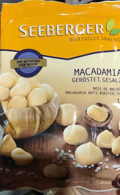 Fotografie - Macadamias geröstet, gesalzen - Seeberger