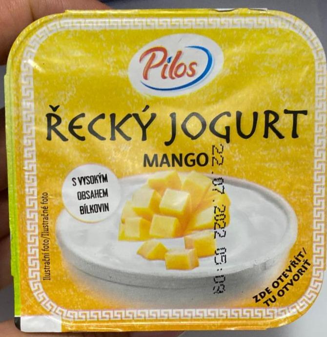 Fotografie - Řecký jogurt Mango Pilos