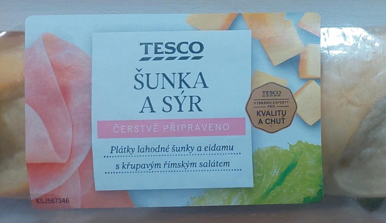 Fotografie - šunka a sýr Tesco