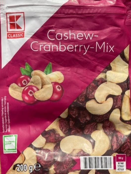 Fotografie - Cashew-Cranberry-Mix K-Classic