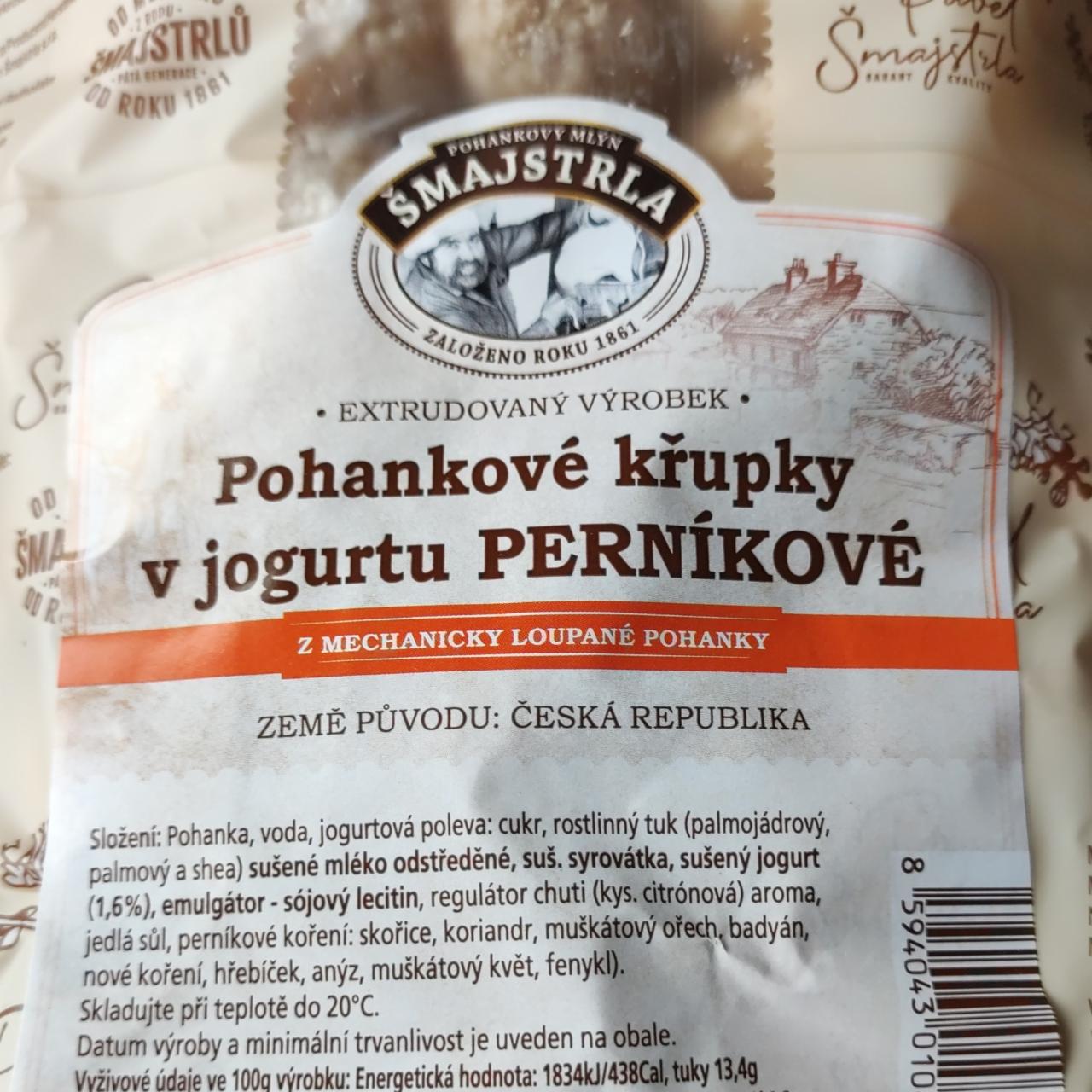 Fotografie - Pohankové křupky v jogurtu Perníkové Šmajstrla