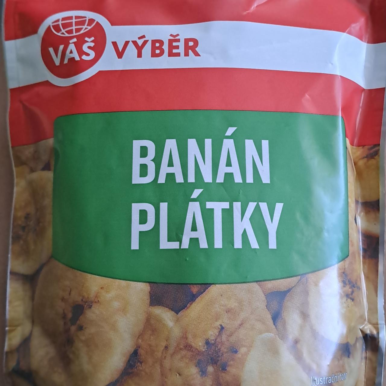 Fotografie - Banán plátky Váš Výběr