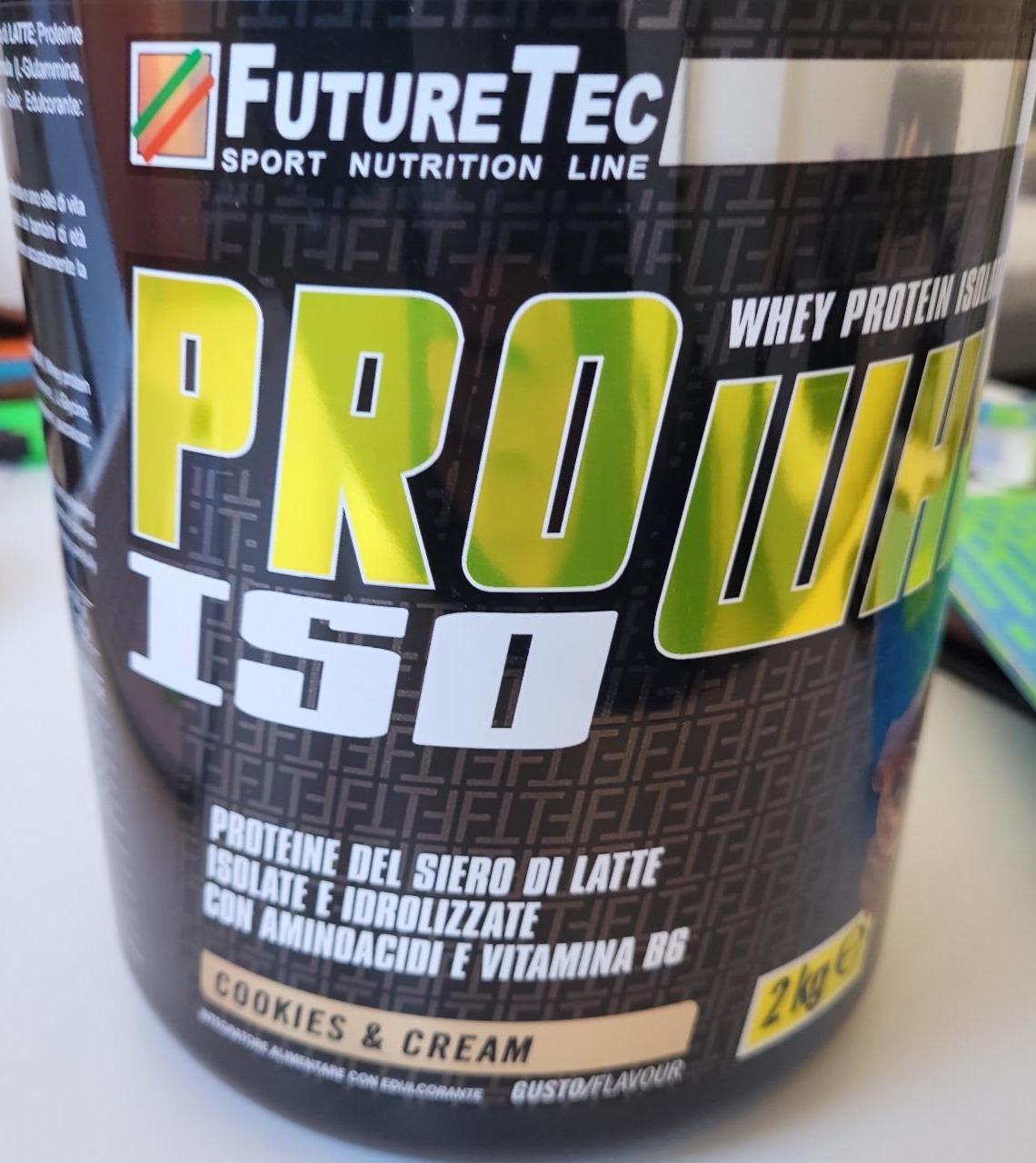 Fotografie - Whey ISO Protein cookies & cream FutureTec