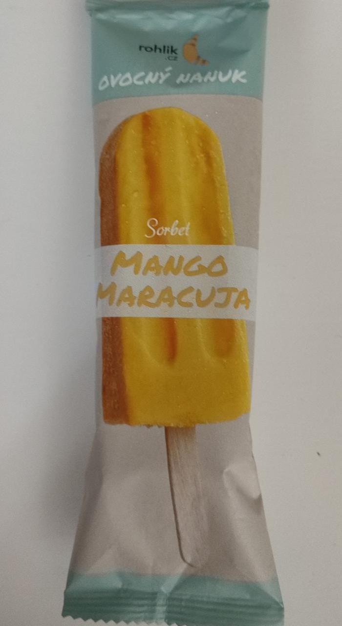 Fotografie - Ovocný nanuk Sorbet mango maracuja Rohlik.cz