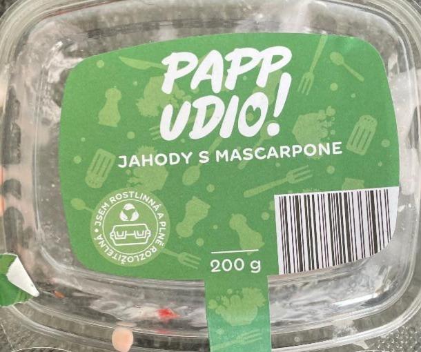 Fotografie - papp udio jahody s mascarpone