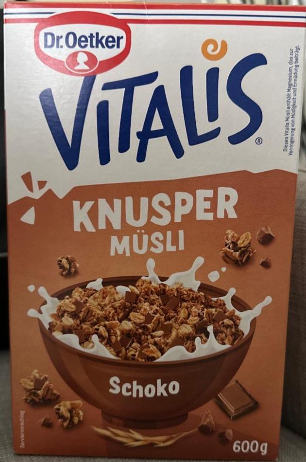 Fotografie - Vitalis knusper müsli Schoko Dr.Oetker