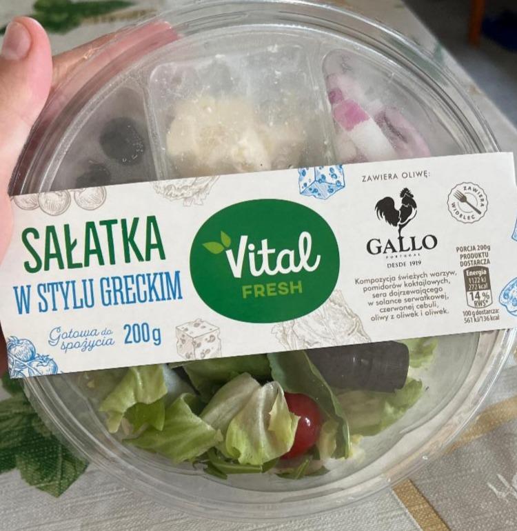 Fotografie - Salatka Grecka Vital fresh