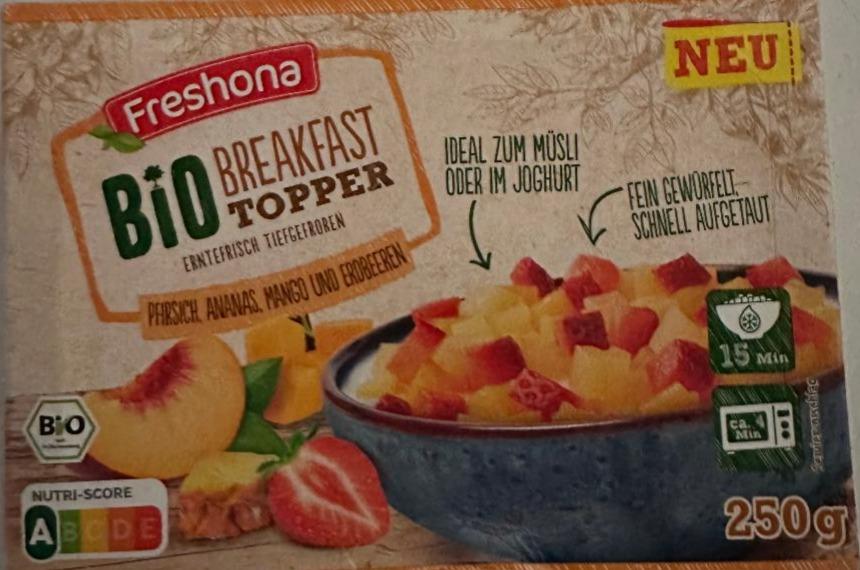 Fotografie - Breakfast Topper Bio Freshona