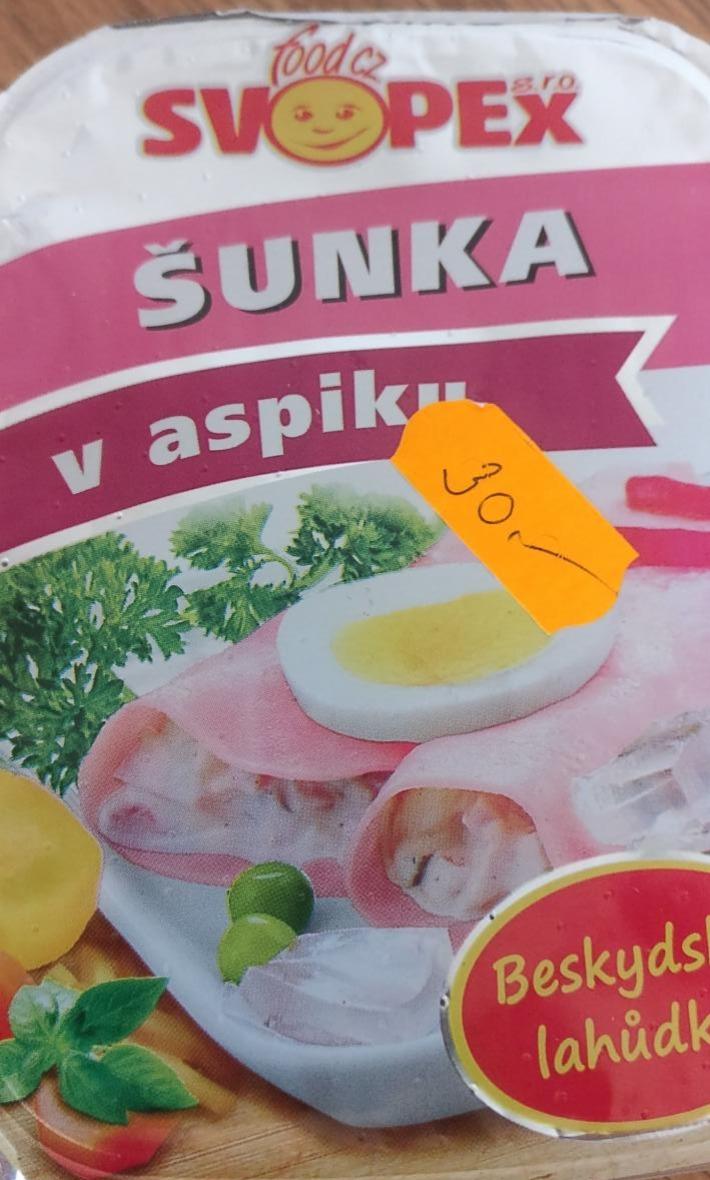 Fotografie - Šunka v aspiku Svopex