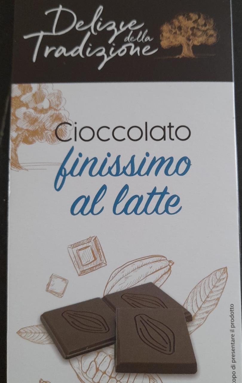 Fotografie - Cioccolato finissimo al latte Delizie della Tradizione