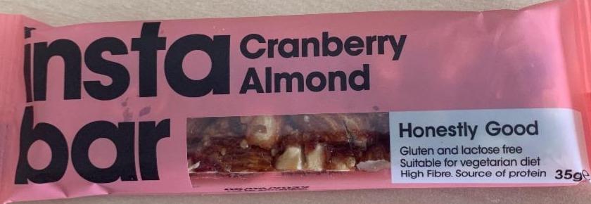 Fotografie - insta bar Cranberry Almond