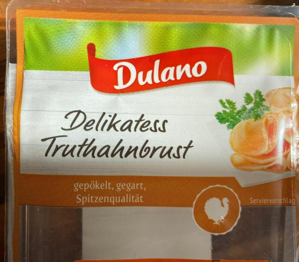 Fotografie - Delikatess Truthahnbrust gepökelt, gegart, gebacken Dulano