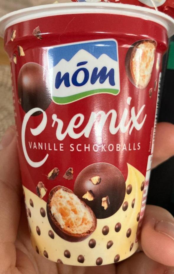 Fotografie - Cremix Vanille Schokoballs Nöm