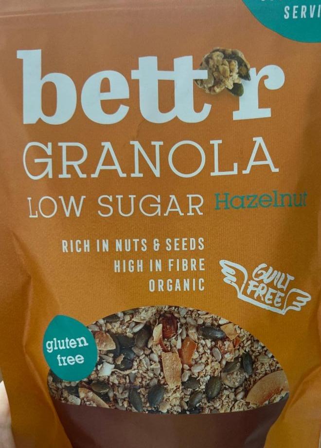 Fotografie - Granola low sugar Hazelnut Bett’r