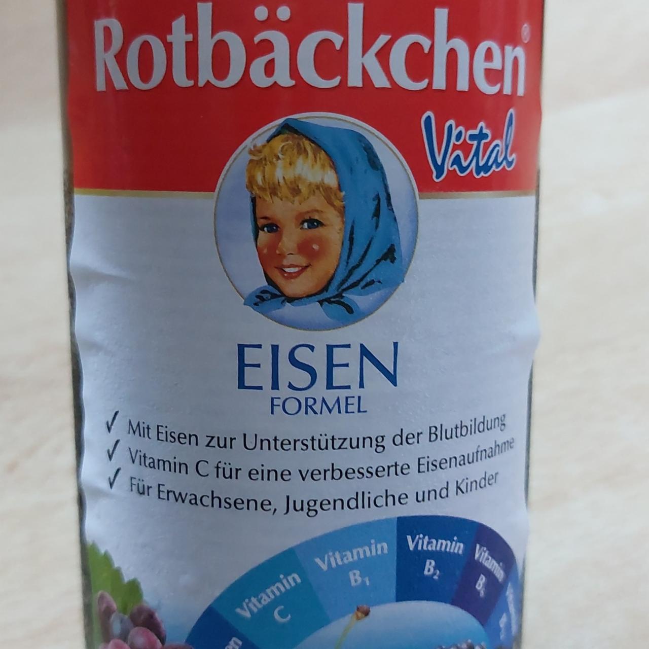 Fotografie - Vital Eisen Formel Rotbäckchen