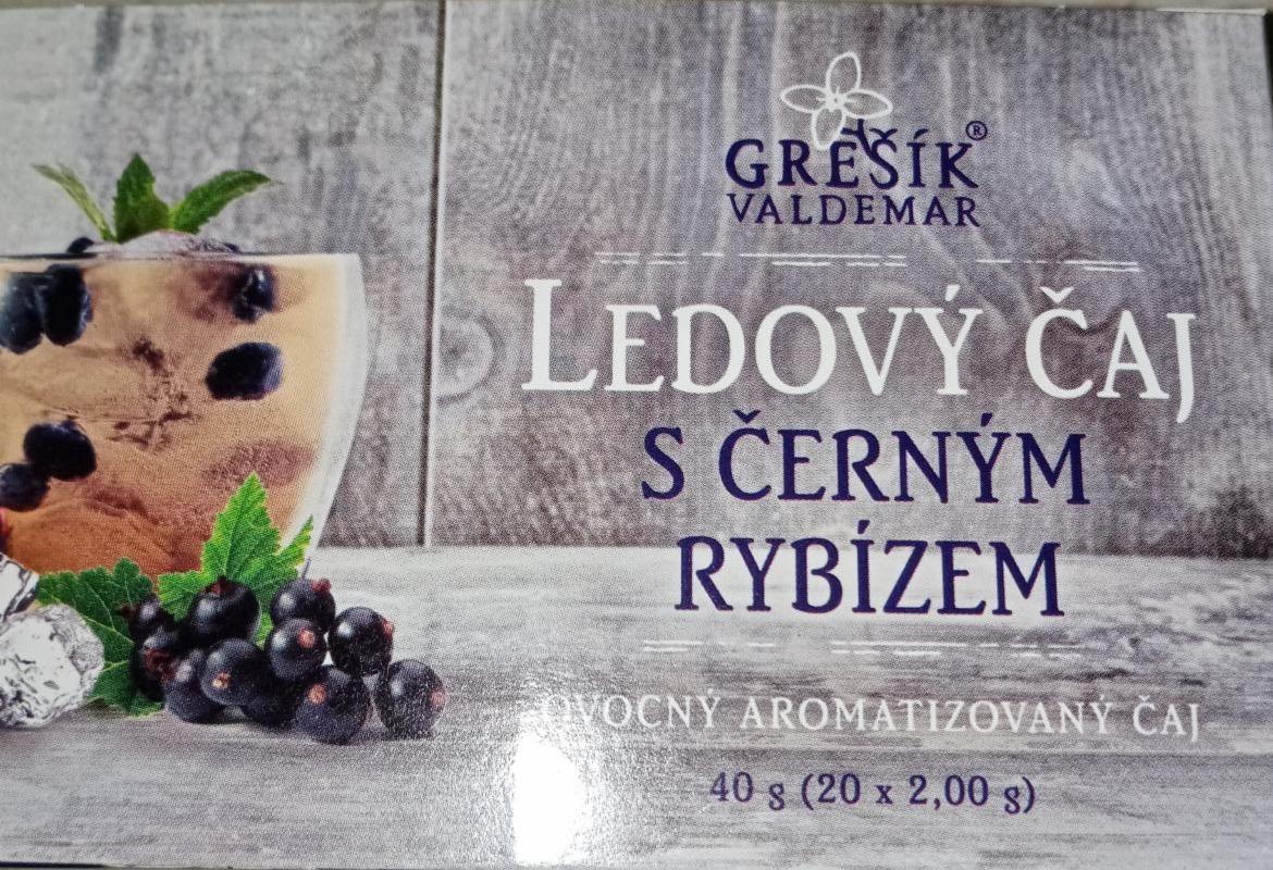 Fotografie - Ledový čaj s černým rybízem Grešík Valdemar