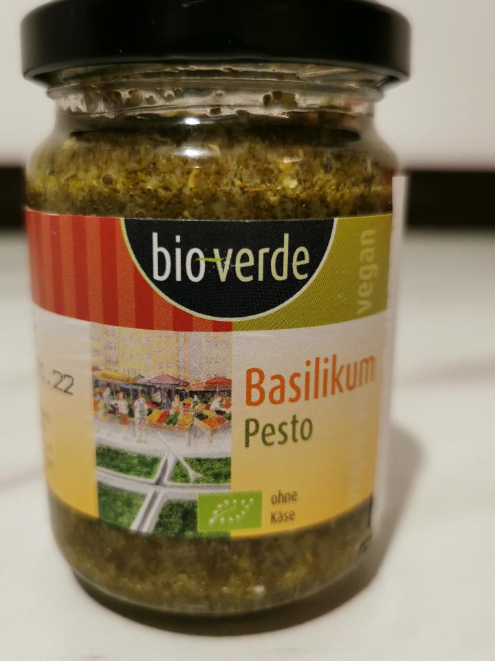 Fotografie - Basilikum pesto vegan Bio verde